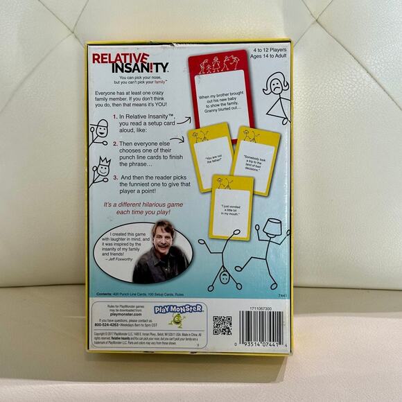 Relative Insanity Card Game - Picture 2 of 4